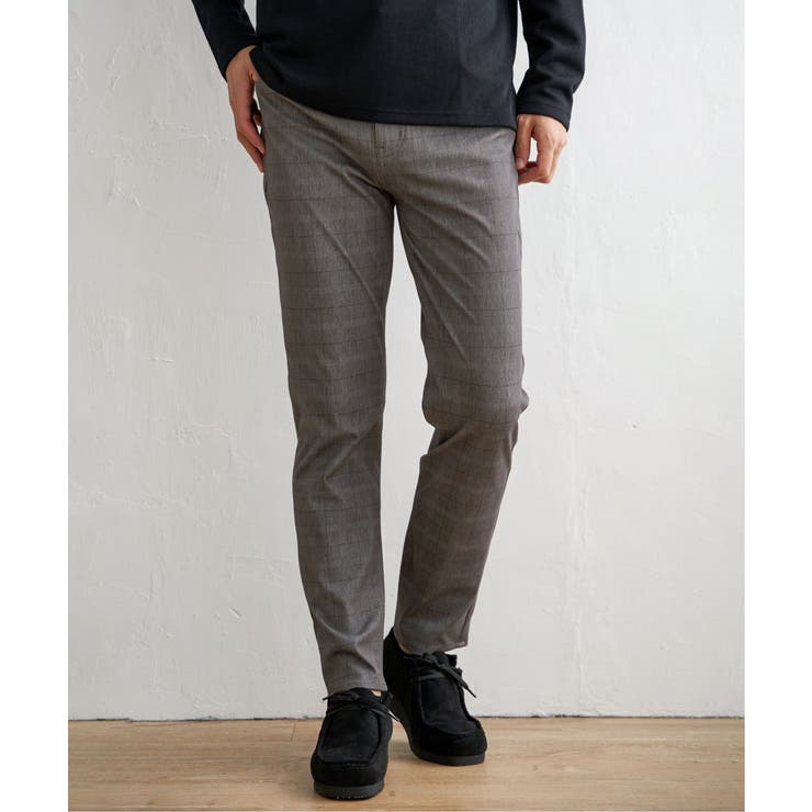 GOKU楽パンツ EASY STRETCH チェック5ポケット | ikka  | 詳細画像7 