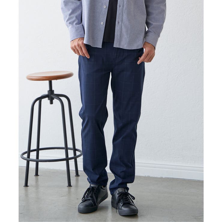 GOKU楽パンツ EASY STRETCH チェック5ポケット | ikka  | 詳細画像10 