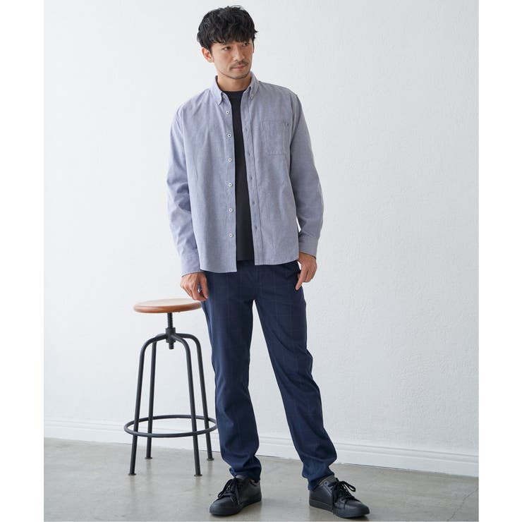 GOKU楽パンツ EASY STRETCH チェック5ポケット | ikka  | 詳細画像12 