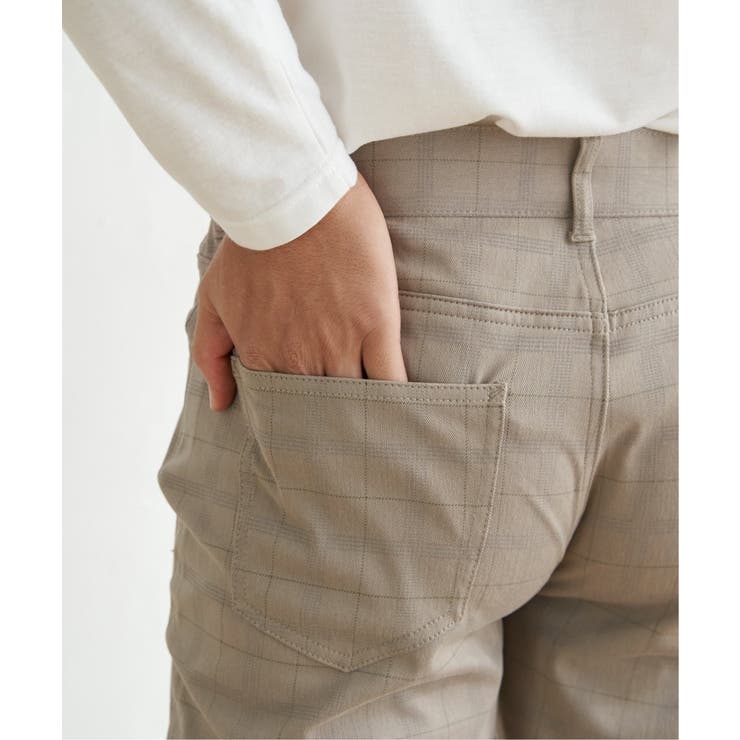 GOKU楽パンツ EASY STRETCH チェック5ポケット | ikka  | 詳細画像26 