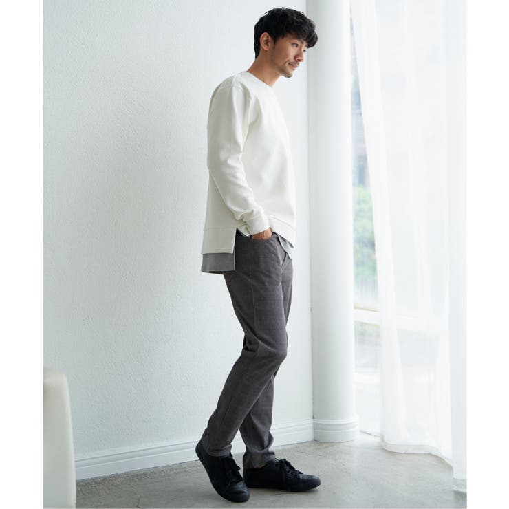 GOKU楽パンツ EASY STRETCH チェック5ポケット | ikka  | 詳細画像6 