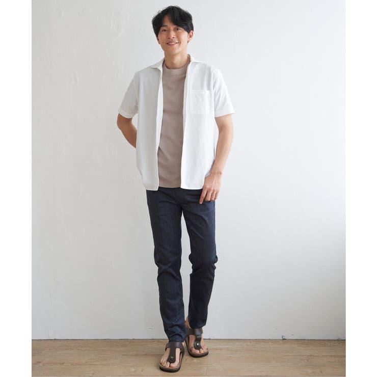 【接触冷感】接触冷感チェック5ポケットパンツ | ikka  | 詳細画像17 