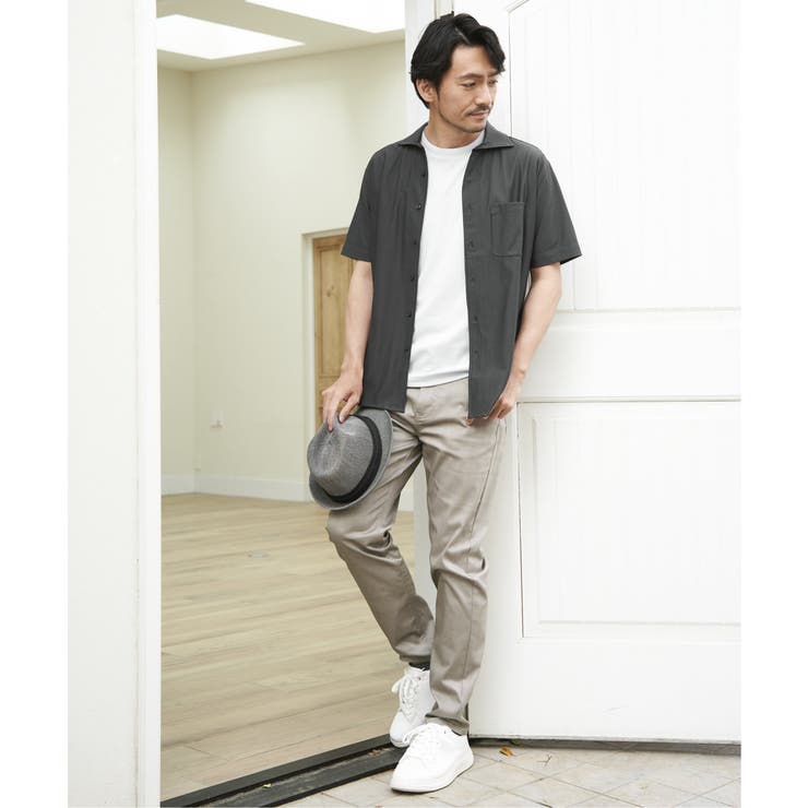 【接触冷感】接触冷感チェック5ポケットパンツ | ikka  | 詳細画像20 