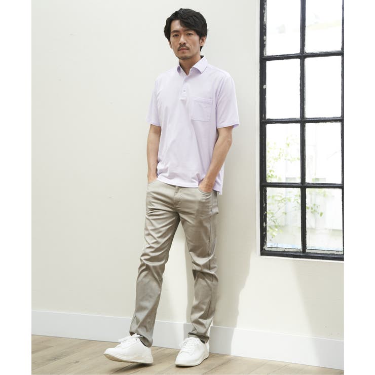 【接触冷感】接触冷感チェック5ポケットパンツ | ikka  | 詳細画像21 