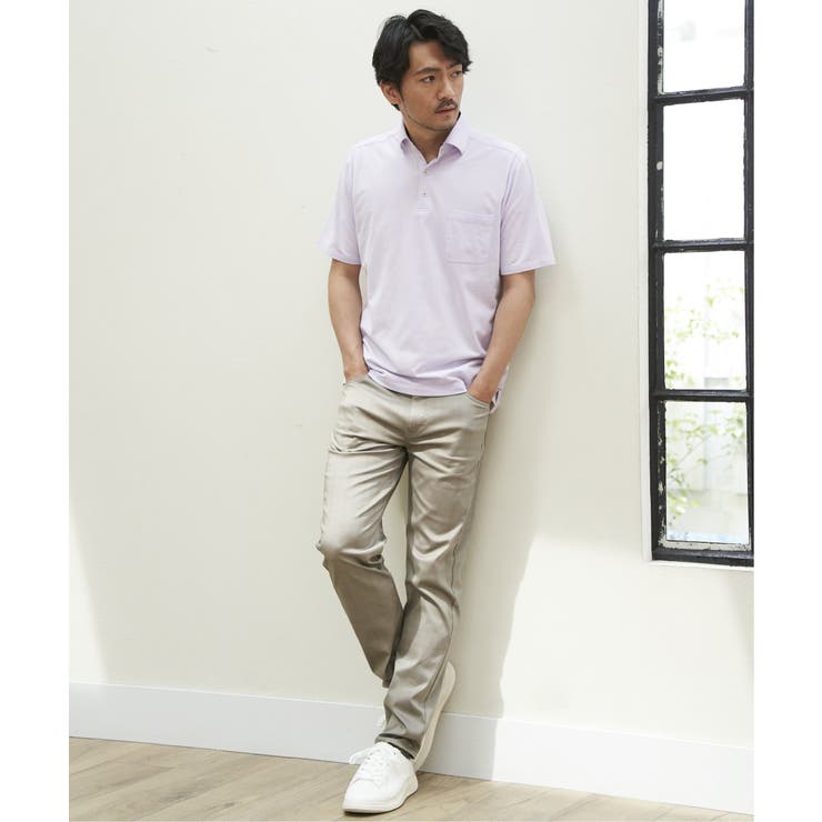 【接触冷感】接触冷感チェック5ポケットパンツ | ikka  | 詳細画像23 