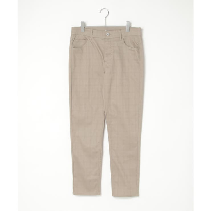 【接触冷感】接触冷感チェック5ポケットパンツ | ikka  | 詳細画像39 