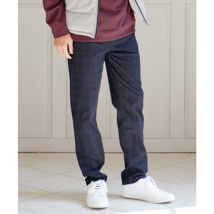 GOKU楽パンツ EASY STRETCH チェック5ポケット[品番 GOKU楽パンツ EASY STRETCH チェック5ポケット[品番