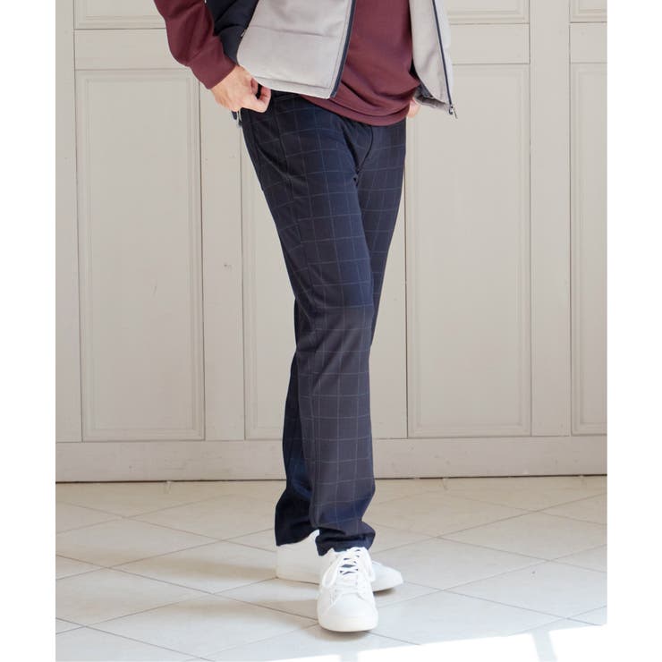 GOKU楽パンツ EASY STRETCH チェック5ポケット[品番