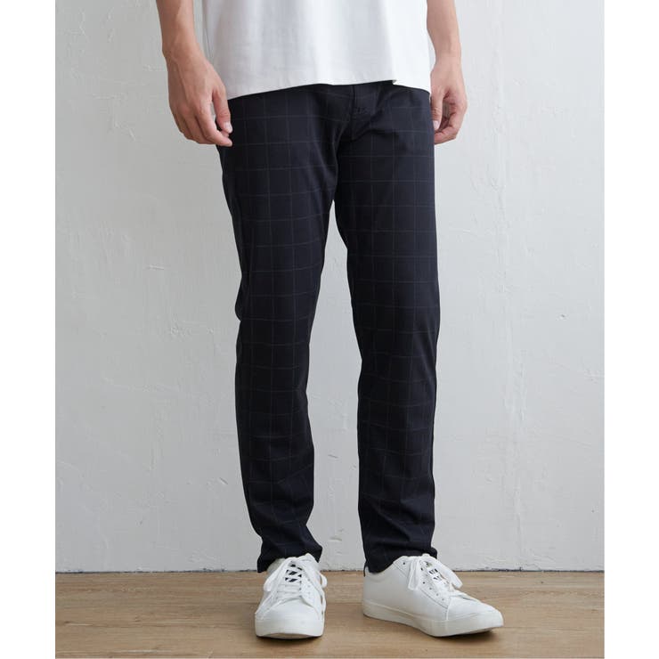 GOKU楽パンツ EASY STRETCH チェック5ポケット | ikka  | 詳細画像25 