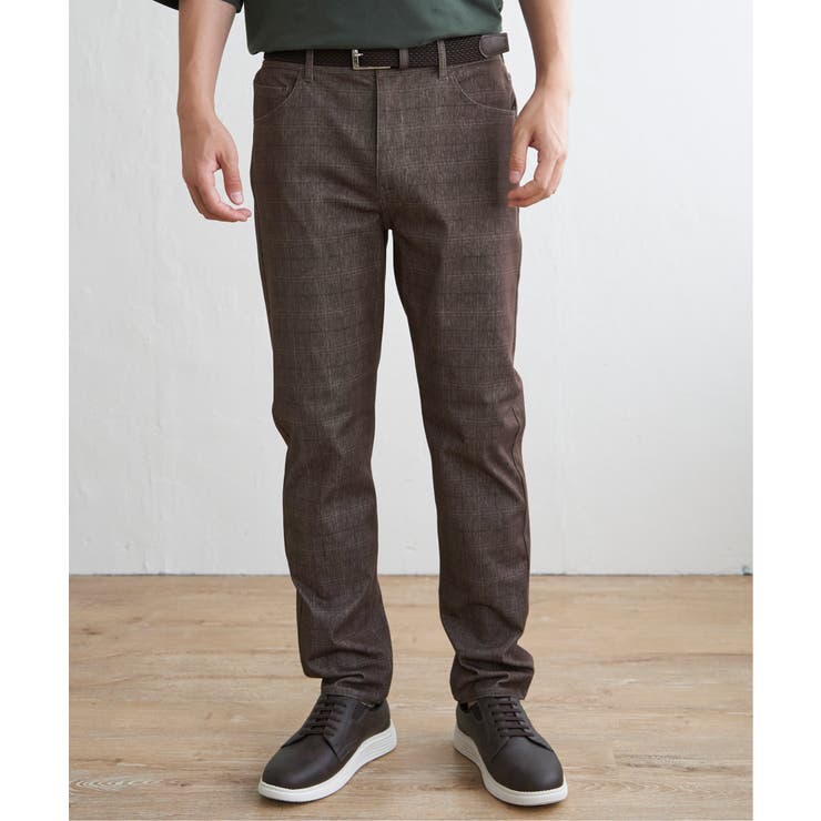 GOKU楽パンツ EASY STRETCH チェック5ポケット | ikka  | 詳細画像31 