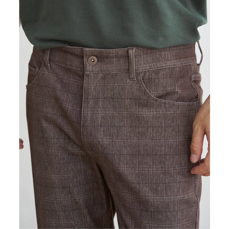 GOKU楽パンツ EASY STRETCH チェック5ポケット | ikka  | 詳細画像32 