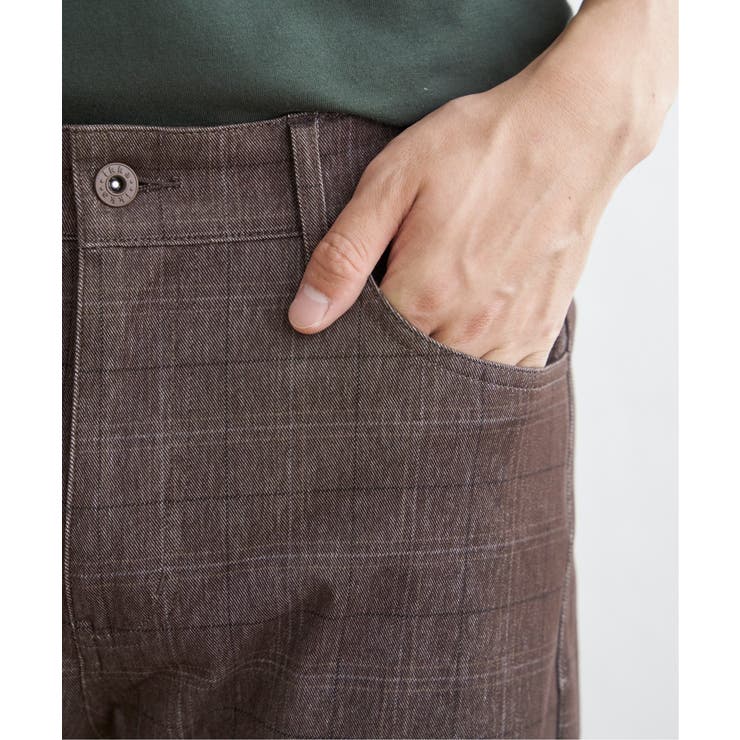 GOKU楽パンツ EASY STRETCH チェック5ポケット | ikka  | 詳細画像33 