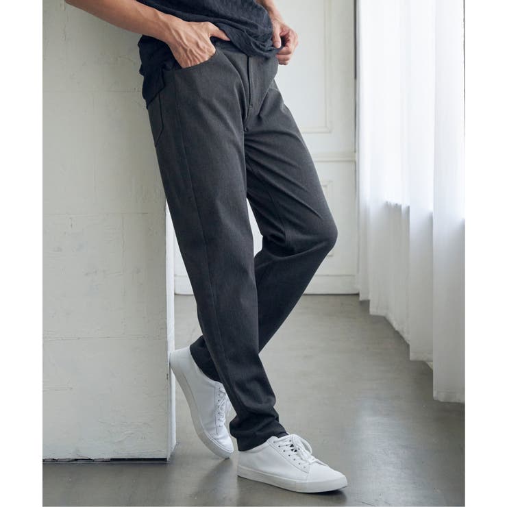 GOKU楽パンツ EASY STRETCH チェック5ポケット | ikka  | 詳細画像2 