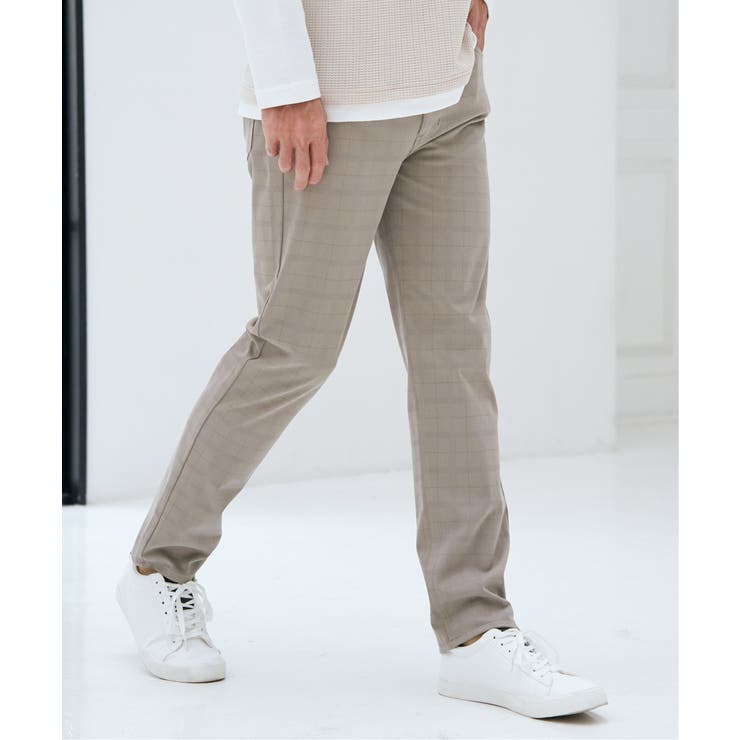 GOKU楽パンツ EASY STRETCH チェック5ポケット | ikka  | 詳細画像18 