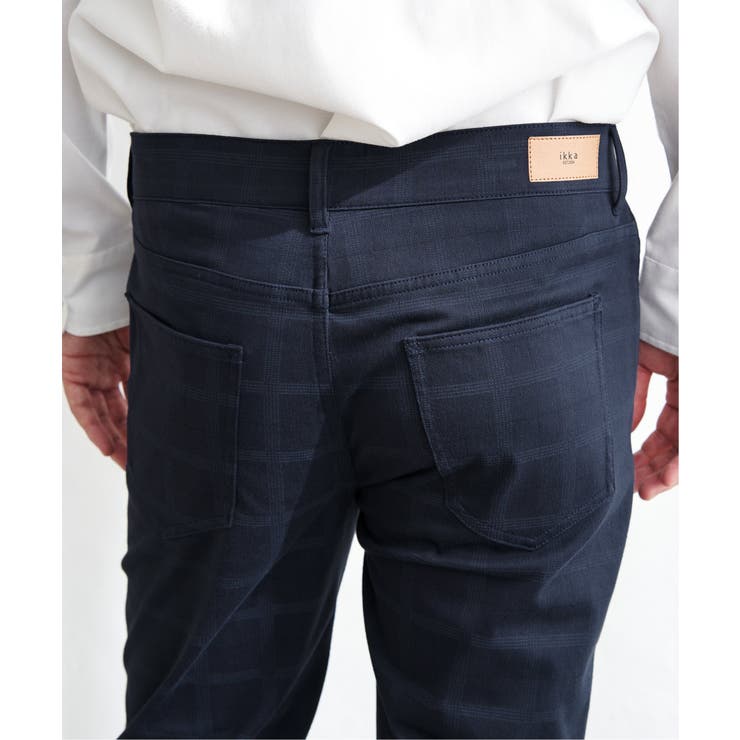 GOKU楽パンツ EASY STRETCH チェック5ポケット | ikka  | 詳細画像31 