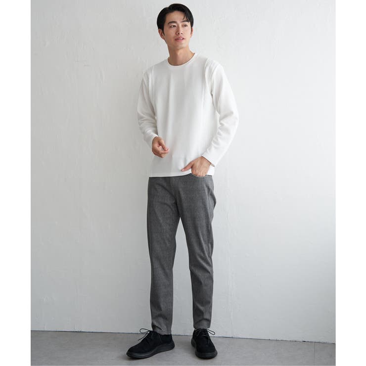 GOKU楽パンツ EASY STRETCHチェック5P[品番：IKAW0022620]｜ikka