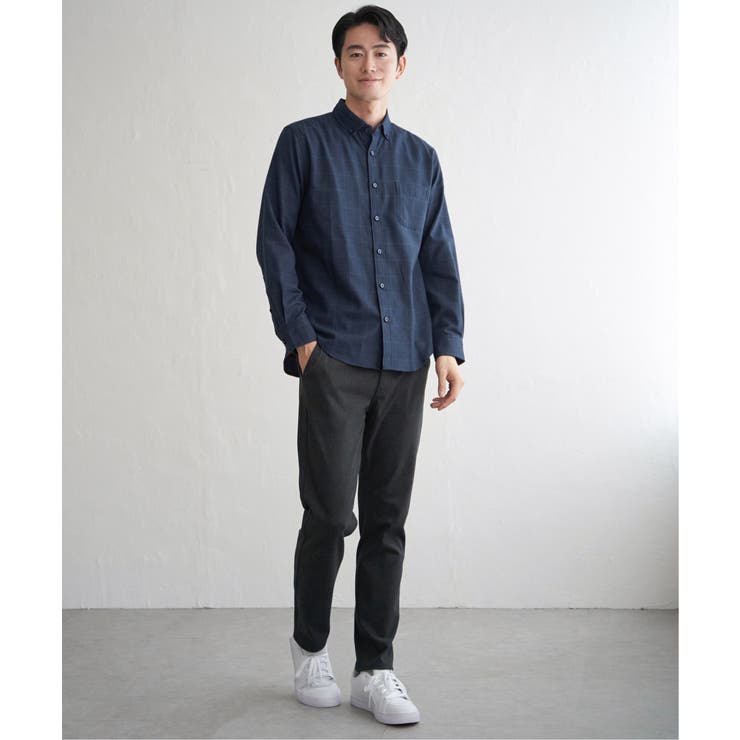 GOKU楽パンツ EASY STRETCH 起毛チェック5P | ikka  | 詳細画像11 