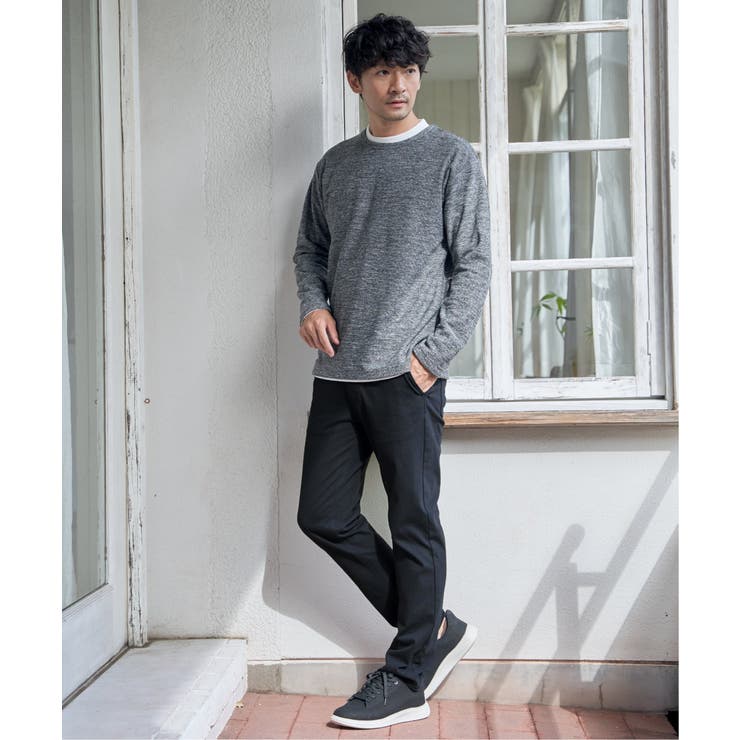 GOKU楽パンツ EASY STRETCH 起毛チェック5P | ikka  | 詳細画像14 