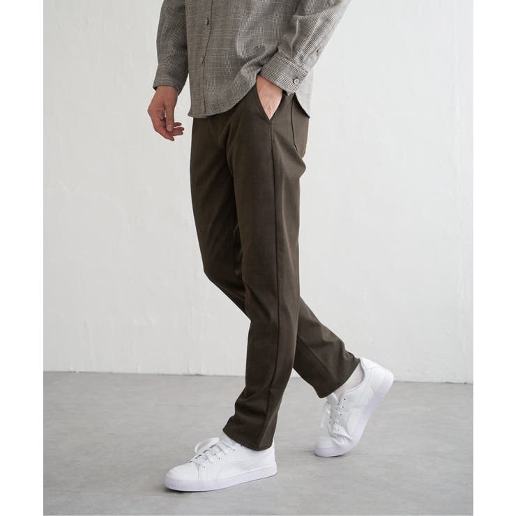 GOKU楽パンツ EASY STRETCH 起毛チェック5P | ikka  | 詳細画像21 