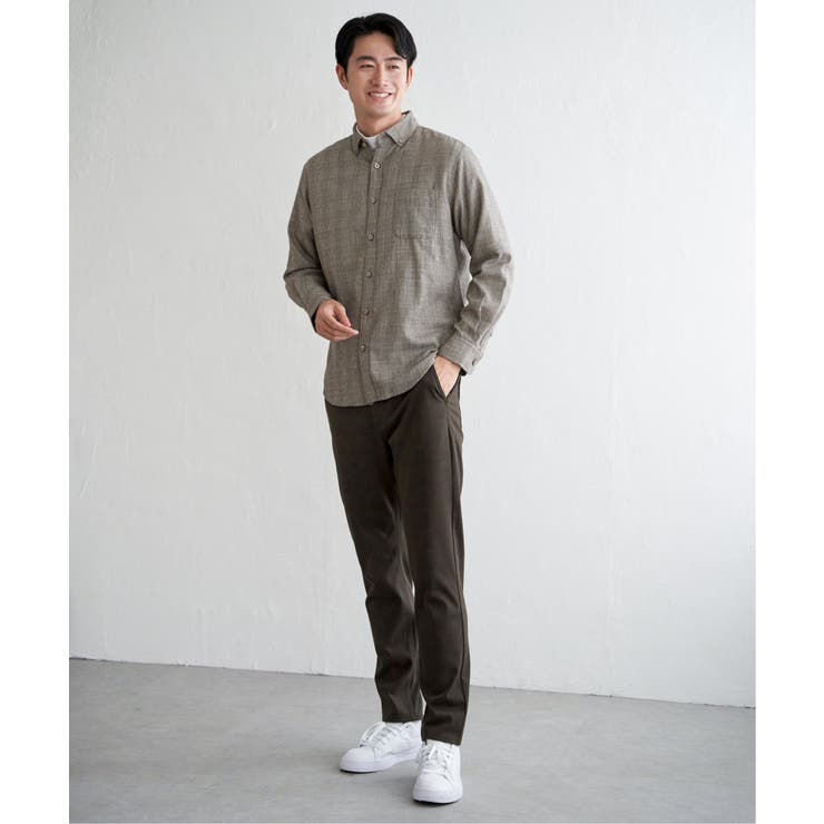 GOKU楽パンツ EASY STRETCH 起毛チェック5P | ikka  | 詳細画像23 