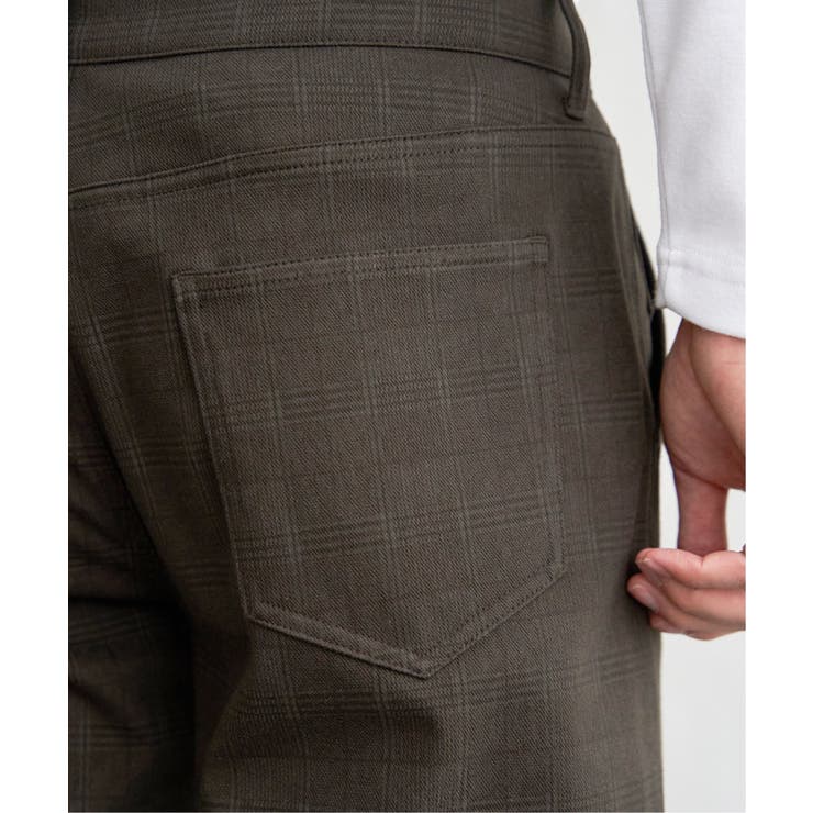 GOKU楽パンツ EASY STRETCH 起毛チェック5P | ikka  | 詳細画像30 