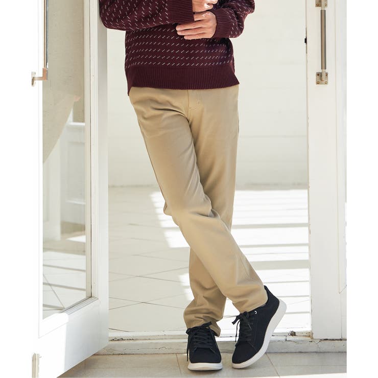 【芸能人着用】GOKU楽パンツ EASY STRETCH 起毛5ポケット | ikka  | 詳細画像2 