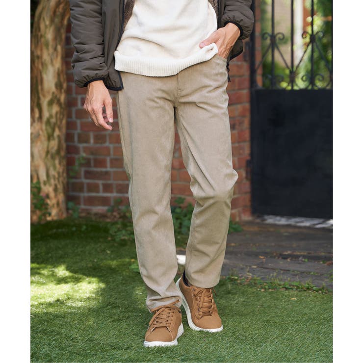 GOKU楽パンツ EASY STRETCHコール5P | ikka  | 詳細画像1 