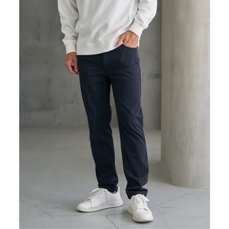 GOKU楽パンツ EASY STRETCHチェック5P | ikka  | 詳細画像11 