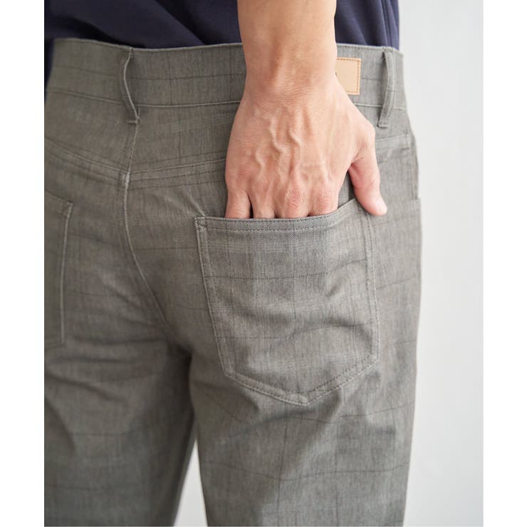 GOKU楽パンツ EASY STRETCHチェック5P | ikka  | 詳細画像35 