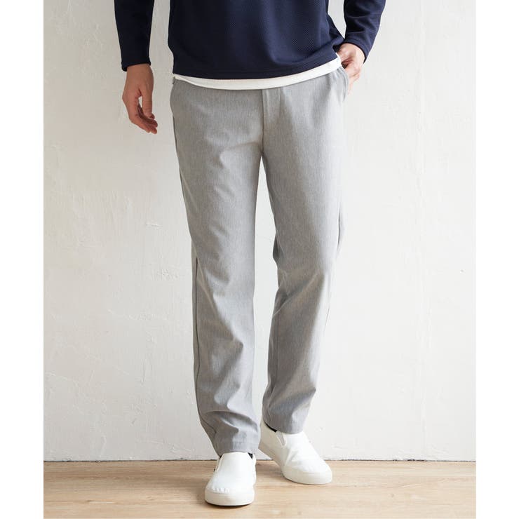 ライトグレイ | GOKU楽パンツ EASY STRETCH スラックス | ikka 
