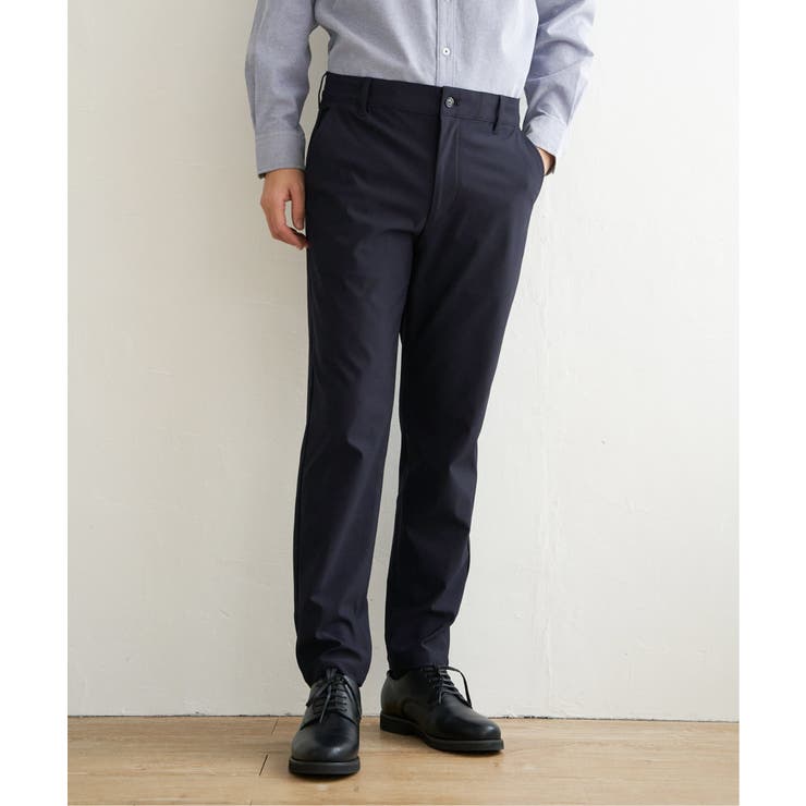 ネイビー | GOKU楽パンツ EASY STRETCH スラックス | ikka 