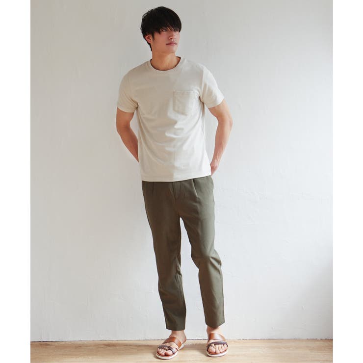 【接触冷感】GOKU楽パンツ EASY STRETCH 冷感アンクル | ikka  | 詳細画像14 