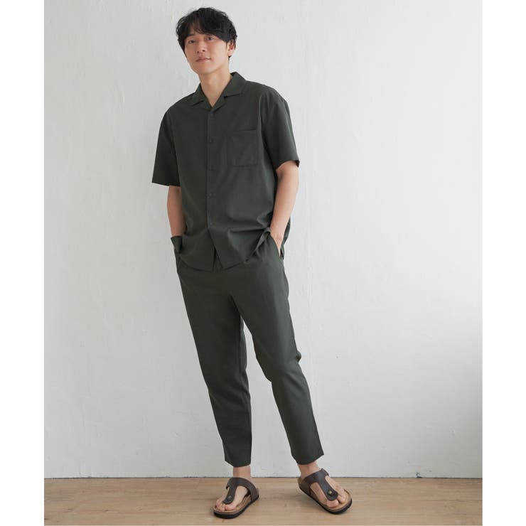 【セットアップ対応】Reflax(R) リラックスイージーアンクルパンツ | ikka  | 詳細画像15 