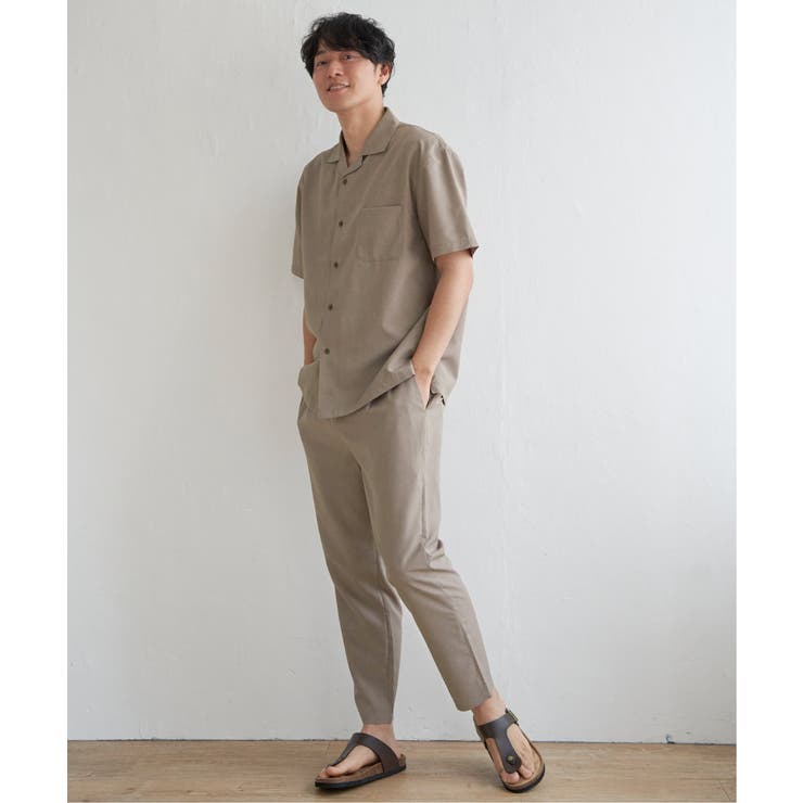 【セットアップ対応】Reflax(R) リラックスイージーアンクルパンツ | ikka  | 詳細画像20 