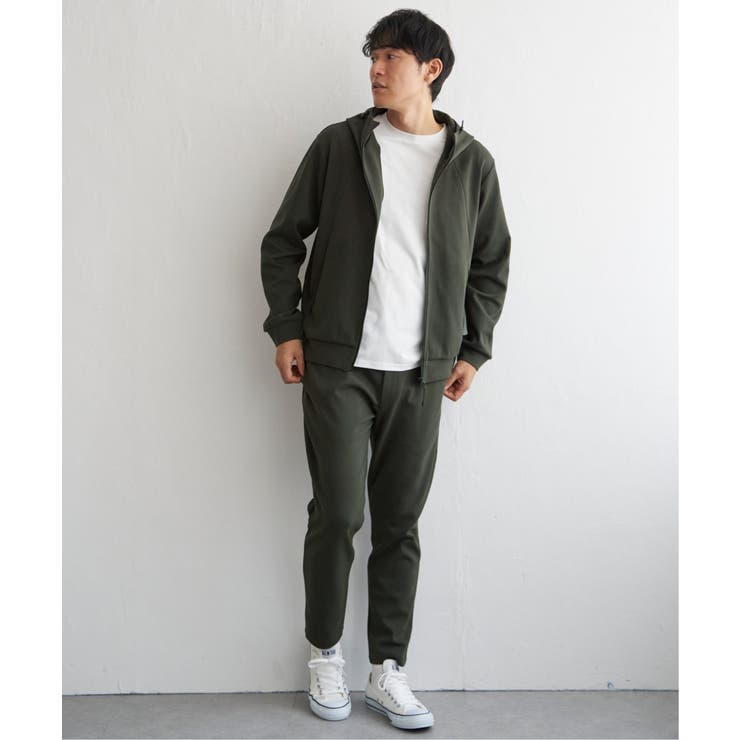 セットアップ対応】テックストレッチテーパードパンツ[品番 