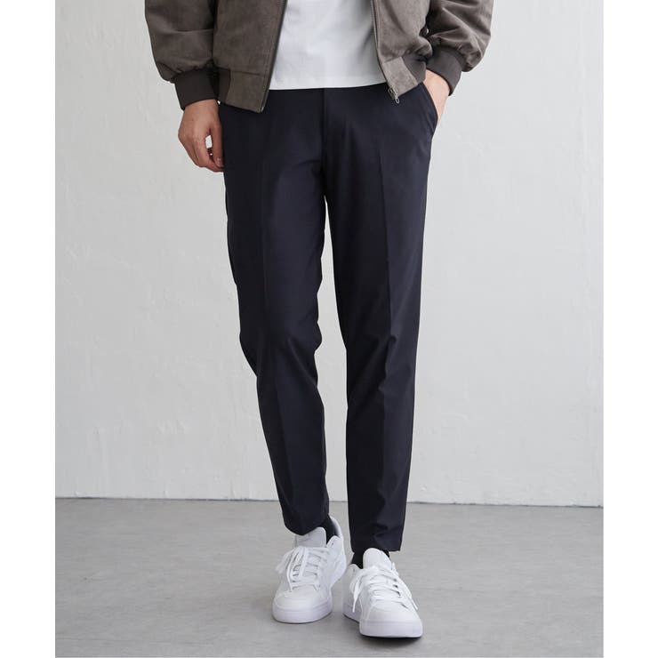 ネイビーブルー | GOKU楽パンツ EASY STRETCH テーパード | ikka 