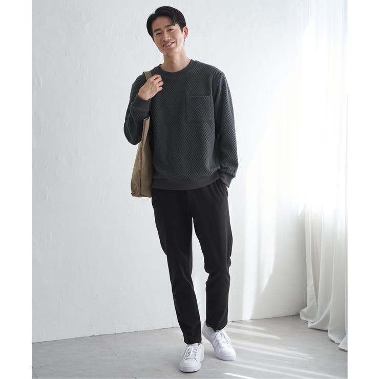 【芸能人着用】GOKU楽パンツ EASY STRETCH 起毛イージー | ikka  | 詳細画像12 