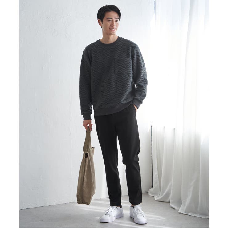 【芸能人着用】GOKU楽パンツ EASY STRETCH 起毛イージー | ikka  | 詳細画像13 