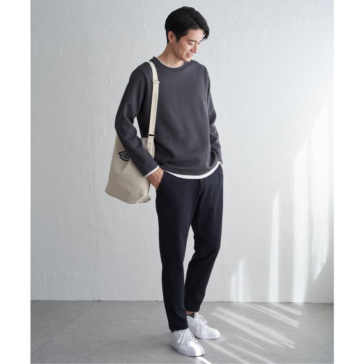 【芸能人着用】GOKU楽パンツ EASY STRETCH 起毛イージー | ikka  | 詳細画像16 