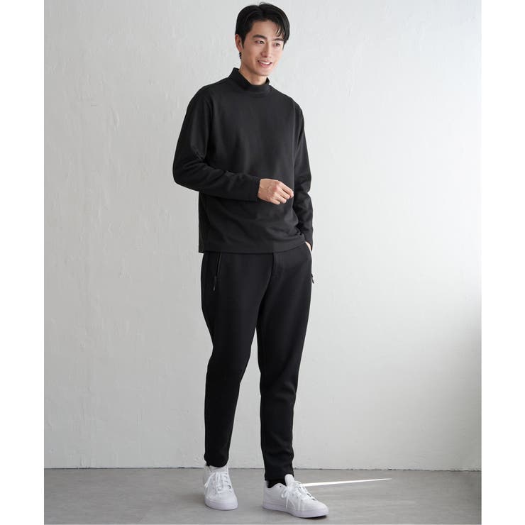 【セットアップ対応】ダブルフェイスカノコジップパンツ | ikka  | 詳細画像14 