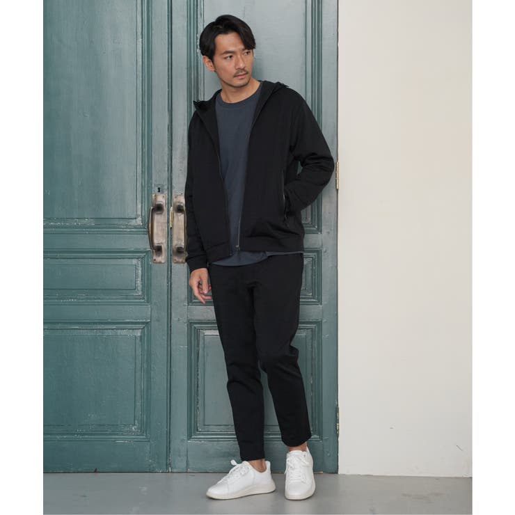 【吸水速乾】ドライポンチテーパードパンツ | ikka  | 詳細画像8 