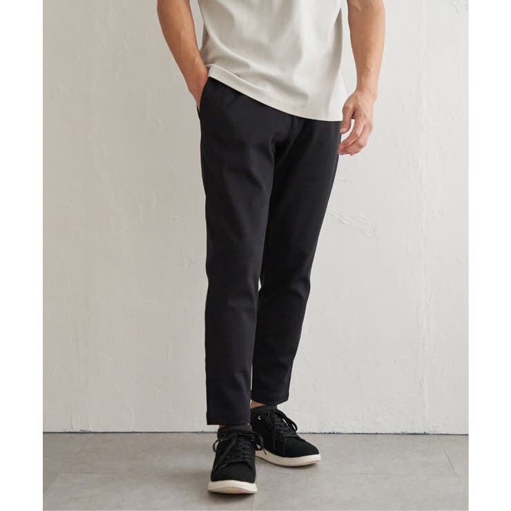 【吸水速乾】ドライポンチテーパードパンツ | ikka  | 詳細画像9 