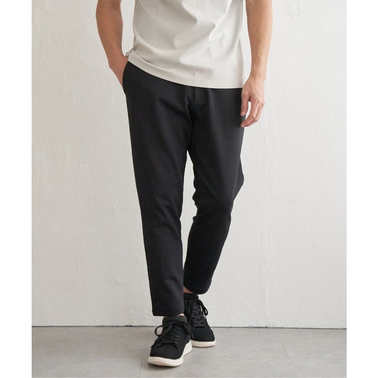 【吸水速乾】ドライポンチテーパードパンツ | ikka  | 詳細画像10 