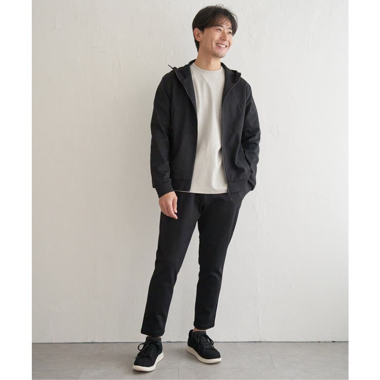 【吸水速乾】ドライポンチテーパードパンツ | ikka  | 詳細画像11 