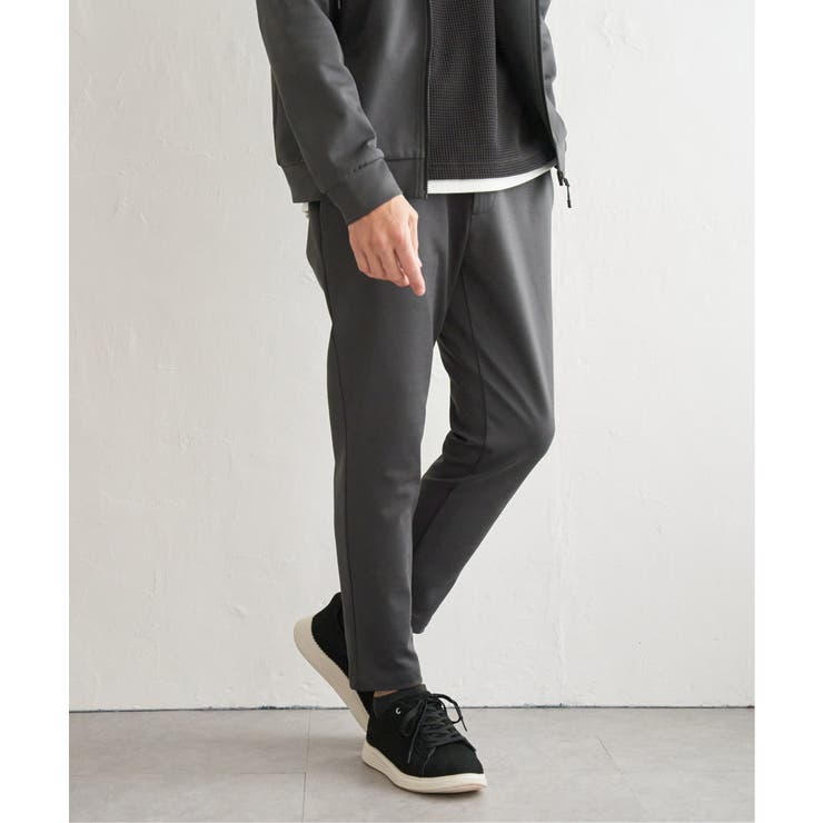 【吸水速乾】ドライポンチテーパードパンツ | ikka  | 詳細画像13 