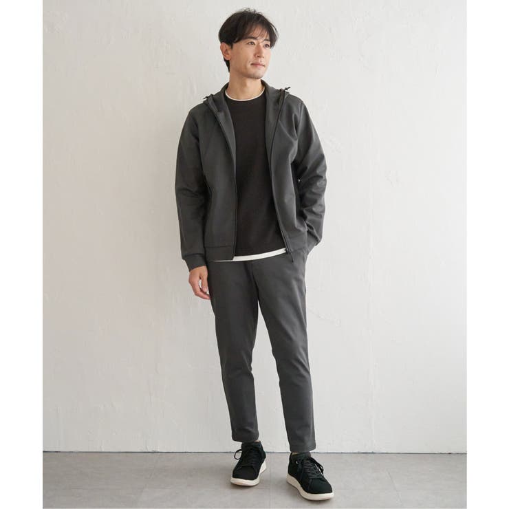 【吸水速乾】ドライポンチテーパードパンツ | ikka  | 詳細画像15 