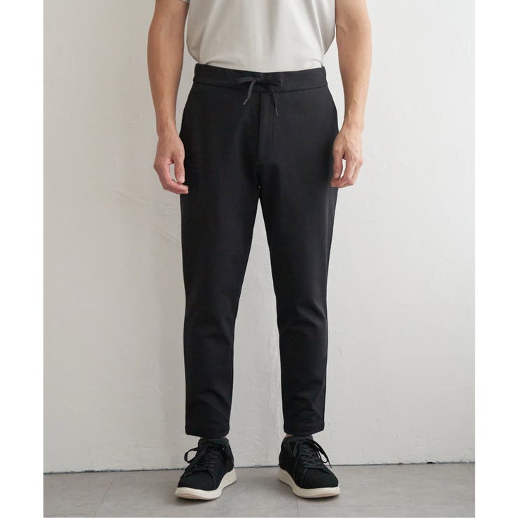 【吸水速乾】ドライポンチテーパードパンツ | ikka  | 詳細画像20 