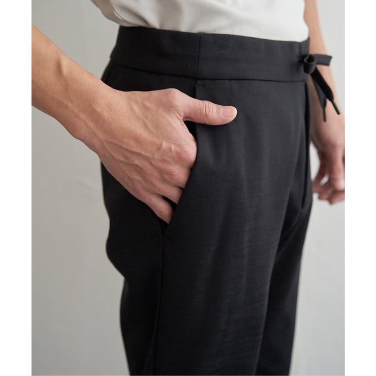 【吸水速乾】ドライポンチテーパードパンツ | ikka  | 詳細画像22 