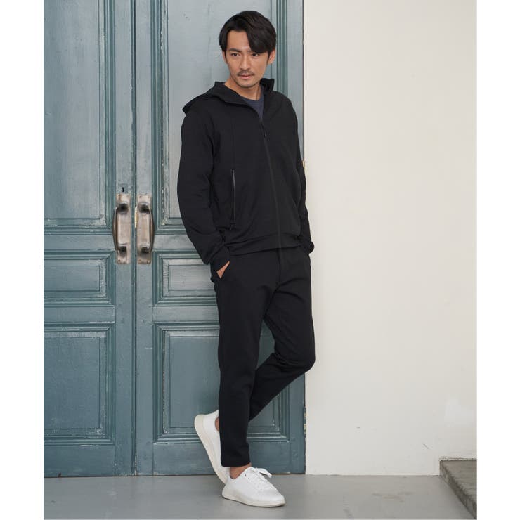 【吸水速乾】ドライポンチテーパードパンツ | ikka  | 詳細画像4 