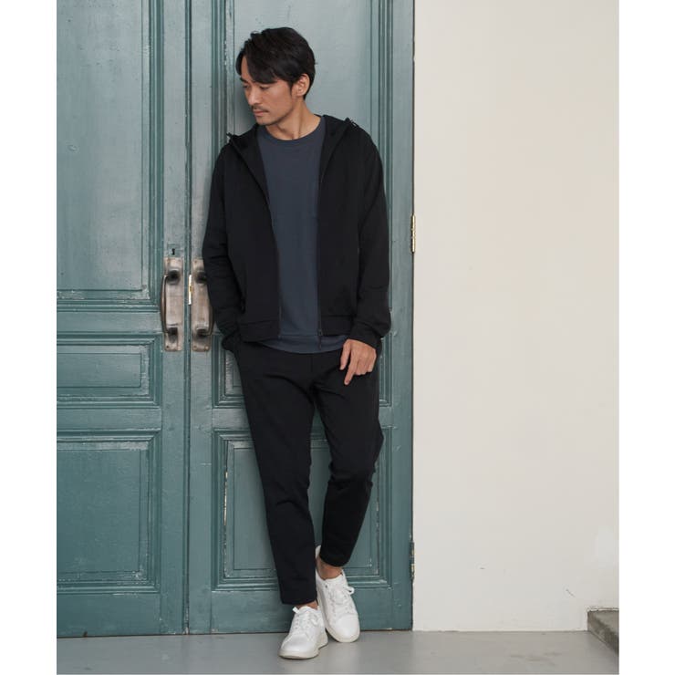 【吸水速乾】ドライポンチテーパードパンツ | ikka  | 詳細画像7 